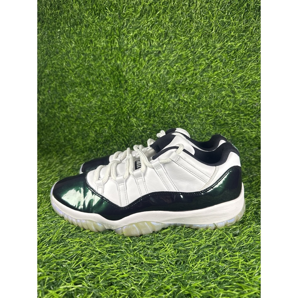 Jordan 11 Retro Low Concord Mens Size 12 White Black 528895-145